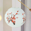 lanterne japonaise en papier sakura