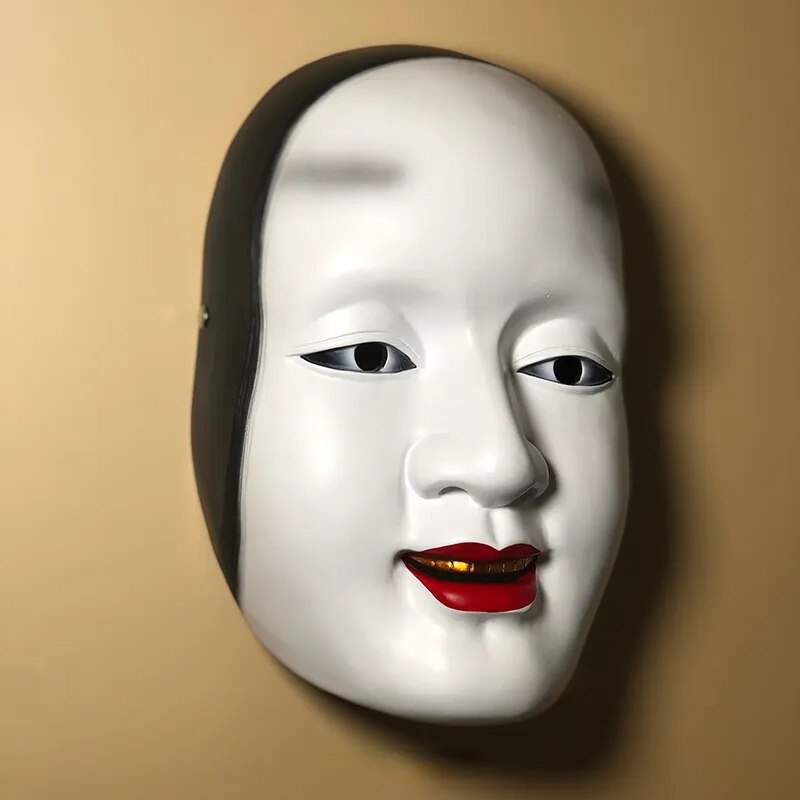 masque japonais no en resine