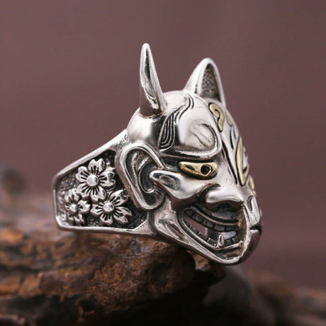 bague-japonaise-demon-a-corne