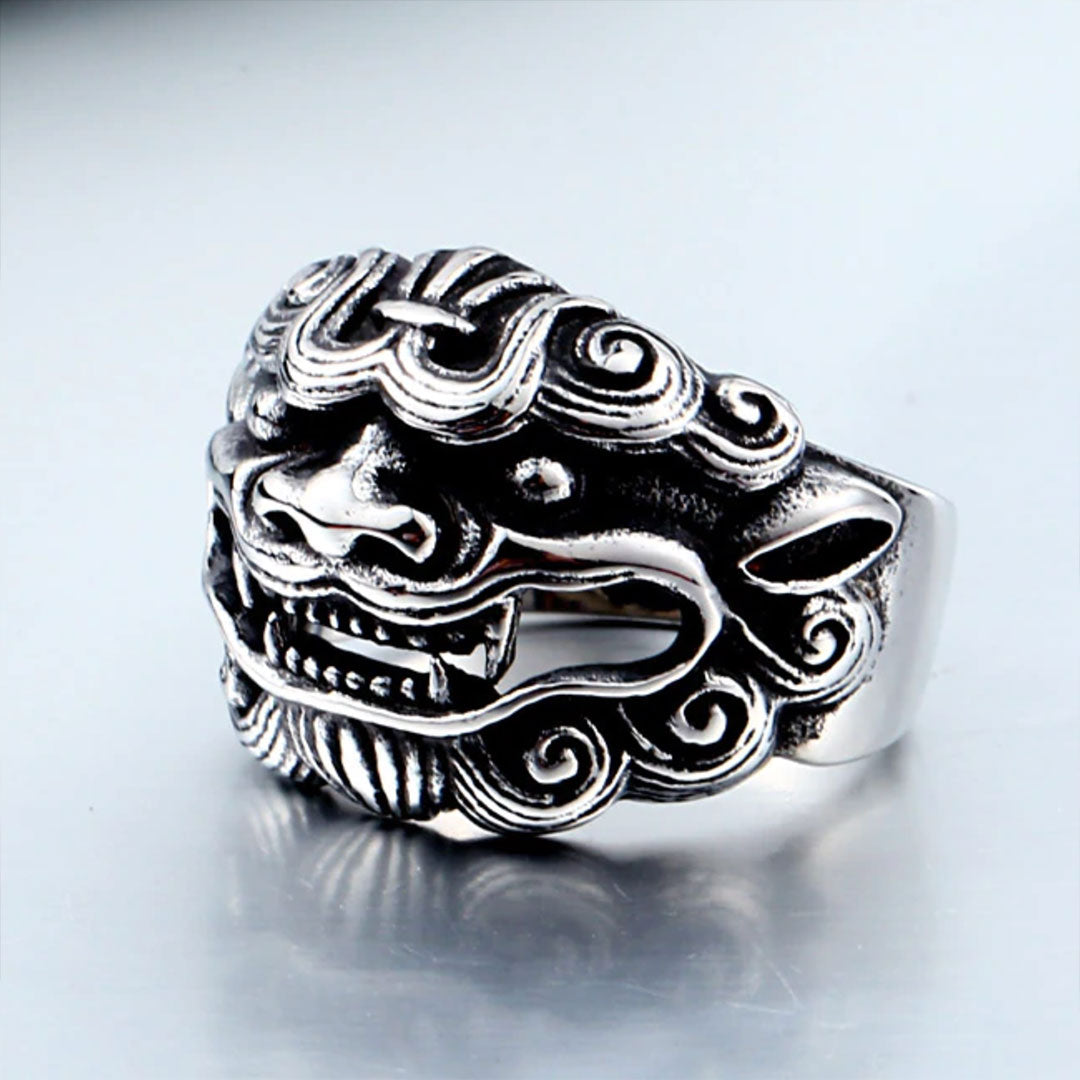 Chinese clearance lion ring