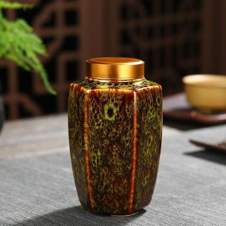 boite-a-the-japonaise-vintage-en-ceramique-verte