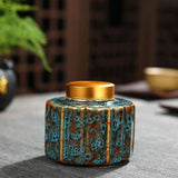boite-a-the-japonaise-vintage-en-ceramique-bleue-petite