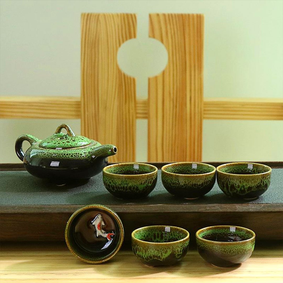 Service à Thé Japonais Céramique