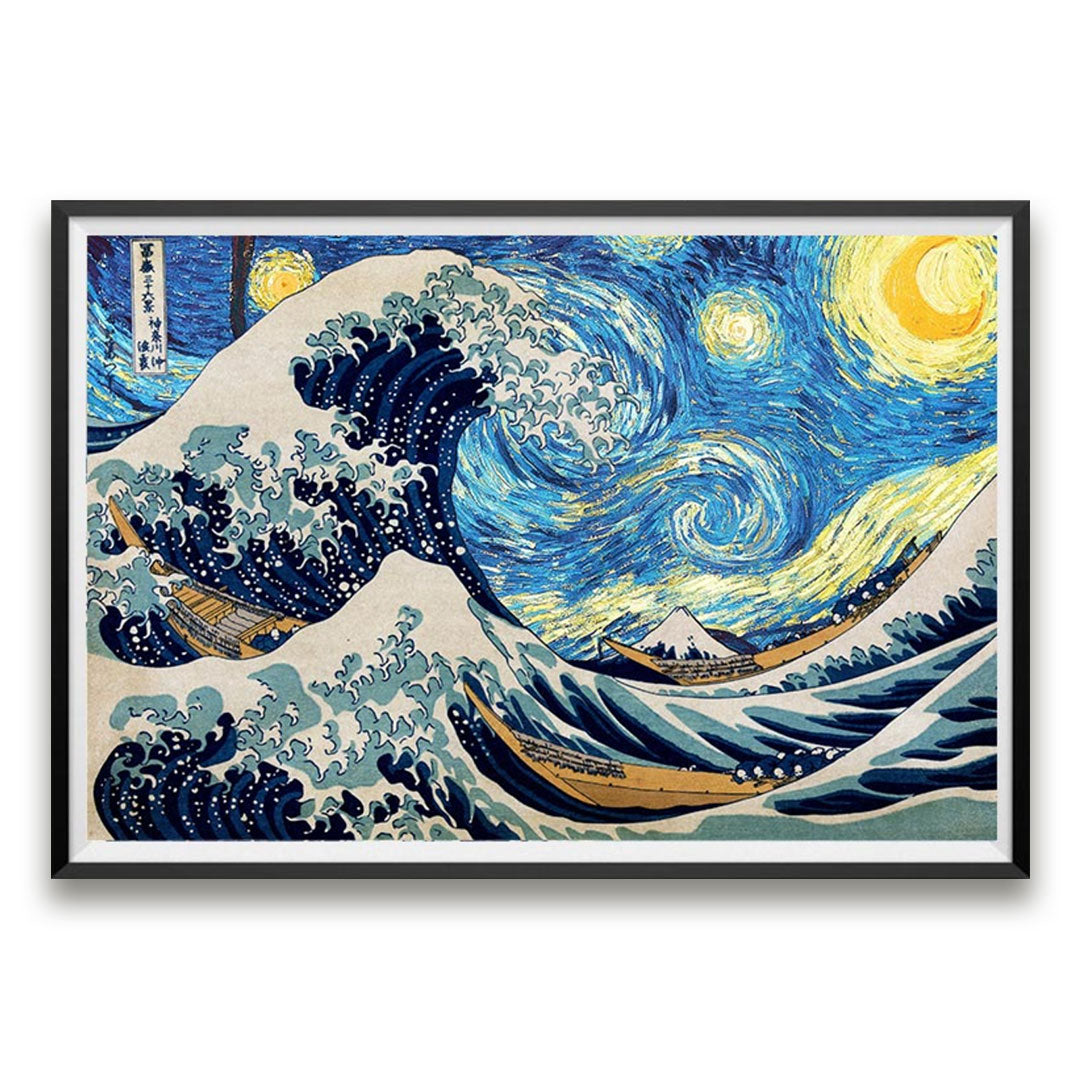 Tableau La Vague Hokusai - Ambiance Cadres