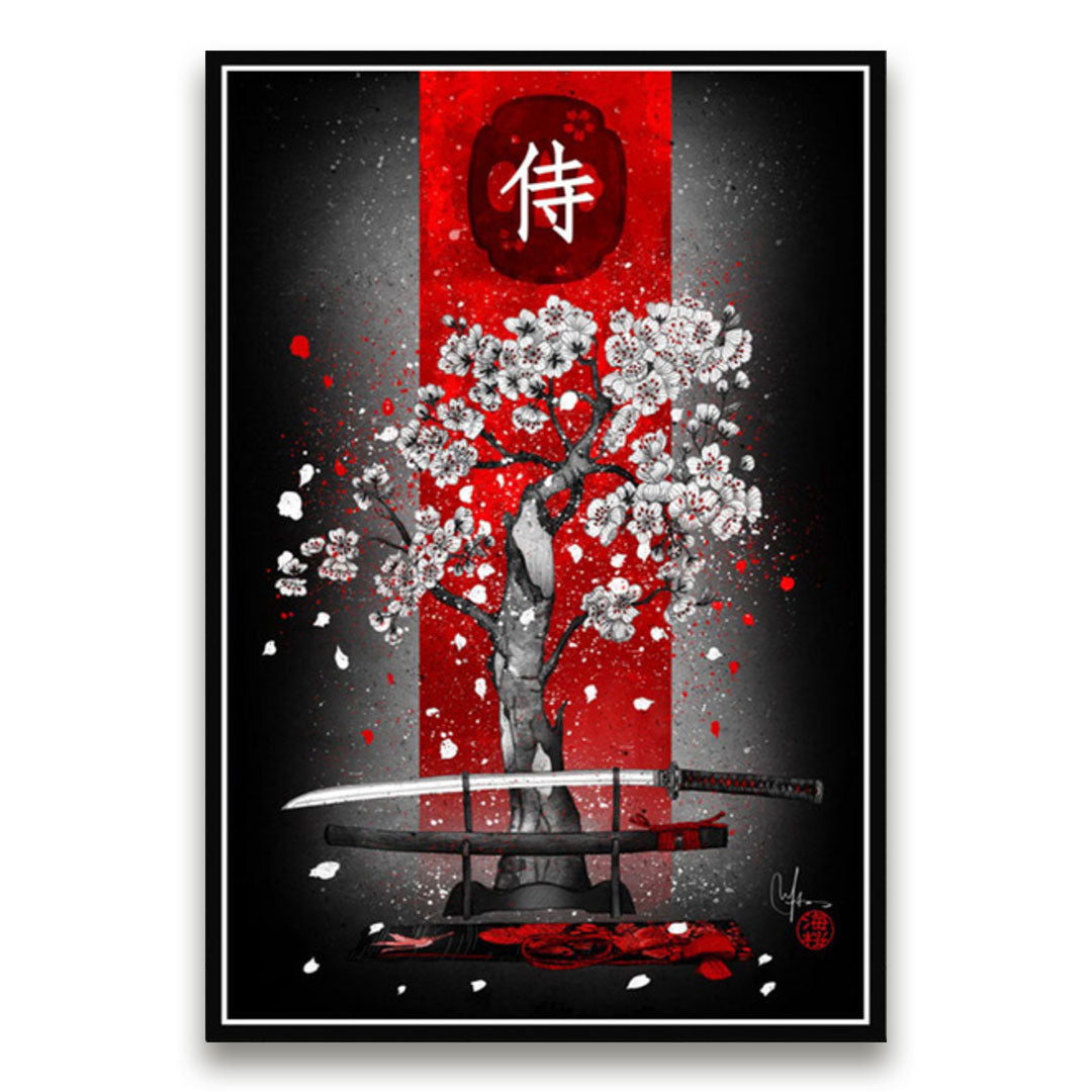 tableau-japonais-rouge-cerisier