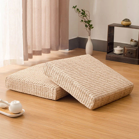 coussin-japonais-carre-tatami