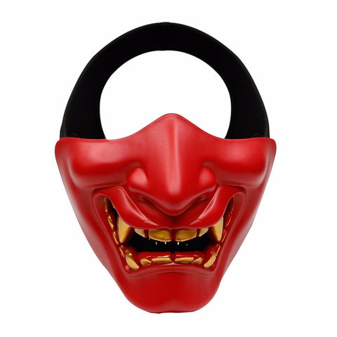masque-japonais-bouche-nez-rouge