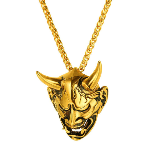 pendentif-japonais-hannya-or